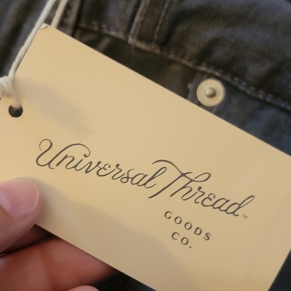 Universal Thread  High rose Bermuda Jean shorts  Dark Gray Size 0 - Picture 13 of 14